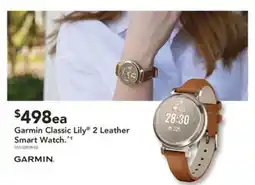 Harvey Norman Garmin Classic Lily 2 Leather Smart Watch offer