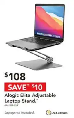 Harvey Norman Alogic Elite Adjustable Laptop Stand offer