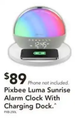 Harvey Norman Pixbee Luma Sunrise Alarm Clock With Charging Dock offer