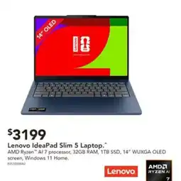 Harvey Norman Lenovo IdeaPad Slim 5 Laptop offer