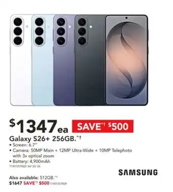 Galaxy S26+ 256GB