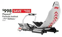 Harvey Norman Playseat Formula Instinct - F1 Edition offer