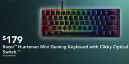 Harvey Norman Razer Huntsman Mini Gaming Keyboard with Clicky Optical Switch offer