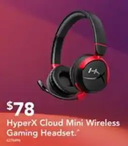 Harvey Norman HyperX Cloud Mini Wireless Gaming Headset offer