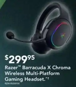 Harvey Norman Razer Barracuda X Chroma Wireless Multi-Platform Gaming Headset offer