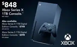 Harvey Norman Xbox Series X 1TB Console offer