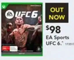 Harvey Norman EA Sports UFC 6 offer