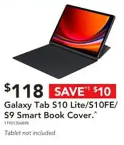 Harvey Norman Galaxy Tab S10 Lite/S10FE/S9 Smart Book Cover offer
