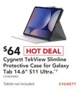 Harvey Norman Cygnett TekView Slimline Protective Case for Galaxy Tab 14.6" S11 Ultra offer