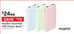 Harvey Norman mophie Essential 10K Power Bank offer