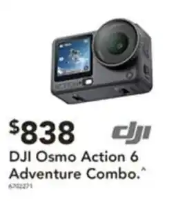 Harvey Norman DJI Osmo Action 6 Adventure Combo offer