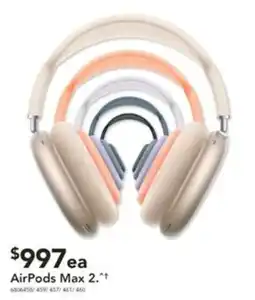 Harvey Norman AirPods Max 2 offer