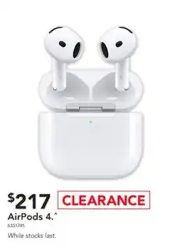 Harvey Norman AirPods 4 offer
