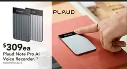 Harvey Norman Plaud Note Pro AI Voice Recorder offer