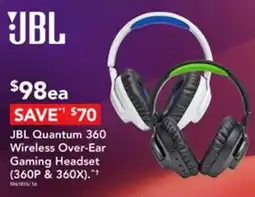 Harvey Norman JBL Quantum 360 Wireless Over-Ear Gaming Headset offer