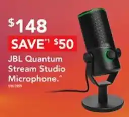 Harvey Norman JBL Quantum Stream Studio Microphone offer
