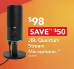 Harvey Norman JBL Quantum Stream Microphone offer