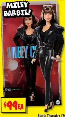 JB Hi-Fi Miley Barbie offer