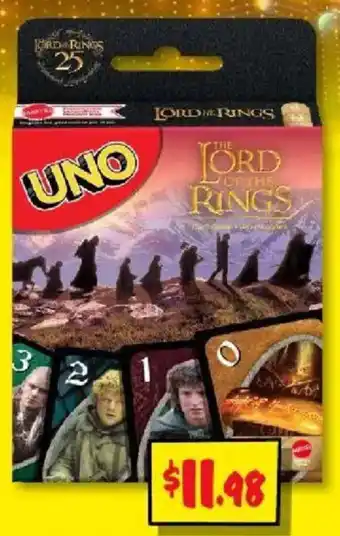 UNO The Lord of the Rings