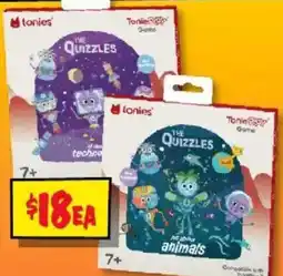 JB Hi-Fi Tonies The Quizzles offer
