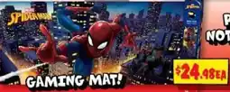 JB Hi-Fi Marvel Spiderman Gaming Mat offer