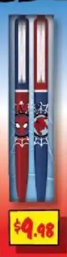 JB Hi-Fi Spider-Man pens offer
