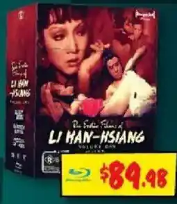 JB Hi-Fi The Erotic Films of Li Man-Hsiang Volume One offer