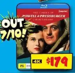 JB Hi-Fi The Cinema of Powell & Pressburger Collection One offer