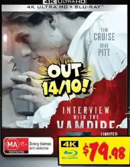 JB Hi-Fi Interview with the Vampires Limited offer