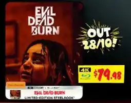 JB Hi-Fi Evil Dead Burn Limited-Edition Steelbook offer