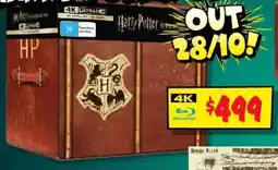 JB Hi-Fi Harry Potter 8 Film Collection offer