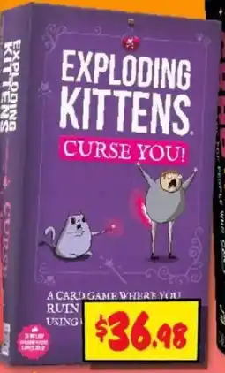 JB Hi-Fi Exploding Kittens Curse You offer
