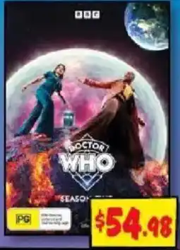 JB Hi-Fi Doctor Who Season offer