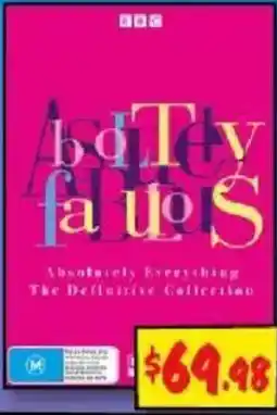 JB Hi-Fi Absolutely Everything The Definitive Collection offer