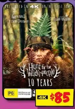 JB Hi-Fi Hunt for the Wilderpeople 10 Years offer