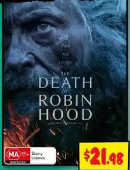 JB Hi-Fi The Death of Robin Hood offer