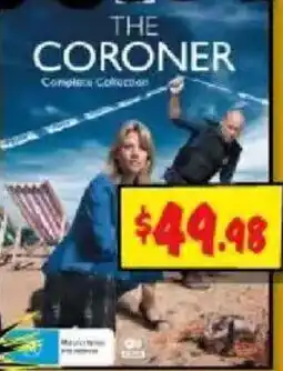 JB Hi-Fi The Coroner Complete Collection offer