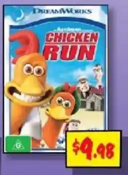 JB Hi-Fi DreamWorks Chicken Run offer