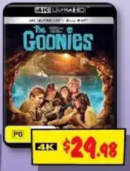 JB Hi-Fi The Goonies 4K Ultra HD offer