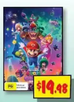 JB Hi-Fi Super Mario Bros. Movie offer