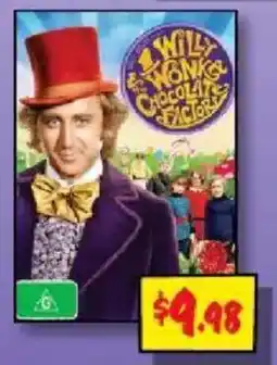 JB Hi-Fi Willy Wonka Chocolate Factory offer