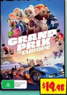 JB Hi-Fi Grand Prix of Europe offer