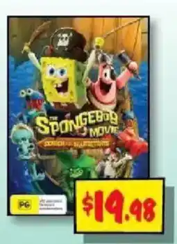 JB Hi-Fi The SpongeBob Movie offer