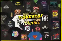 JB Hi-Fi T-Shirts offer