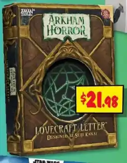 JB Hi-Fi Arkham Horror Lovecraft Letter offer