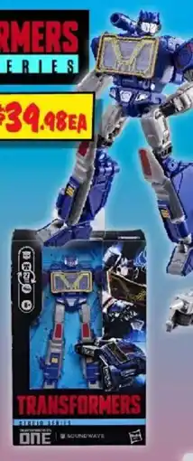 JB Hi-Fi Transformers Signo Series One Soundwave offer
