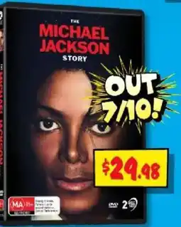 JB Hi-Fi The Michael Jackson Story offer