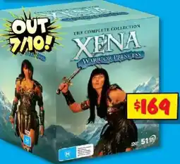 JB Hi-Fi Xena Warrior Princess The Complete Collection offer