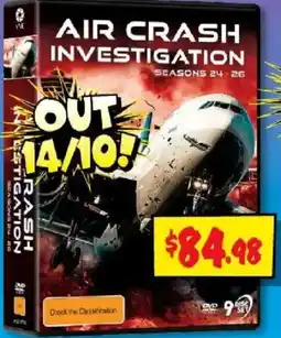 JB Hi-Fi Air Crash Investigation offer
