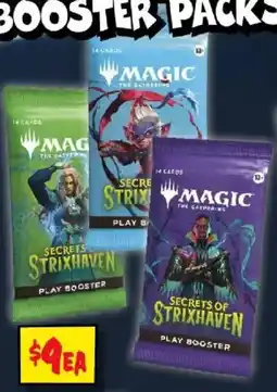 JB Hi-Fi Magic The Gathering Secrets of Strixhaven Play Booster offer